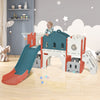 Adventure Castle Playset with Slide & Hoop