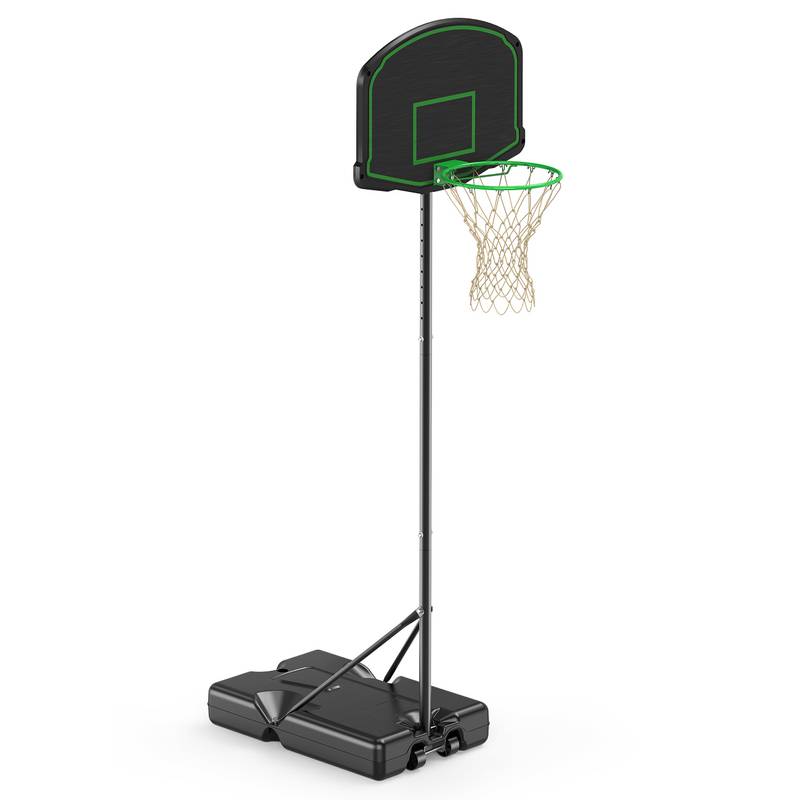 Adjustable Basketball Hoop with Wheels - Perfect for Kids and Youth!