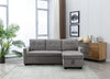 Cozy Velvet Reversible Sofa with Storage