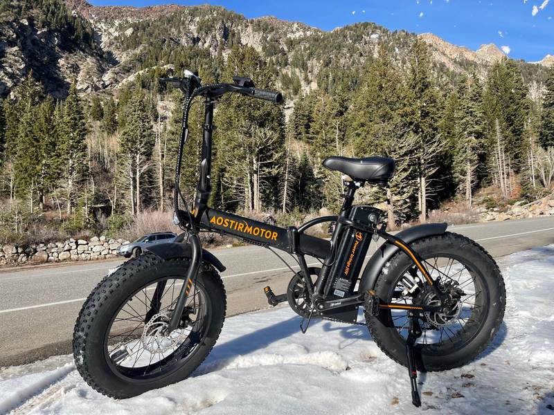 Adventure Folding E-Bike with Fat Tires