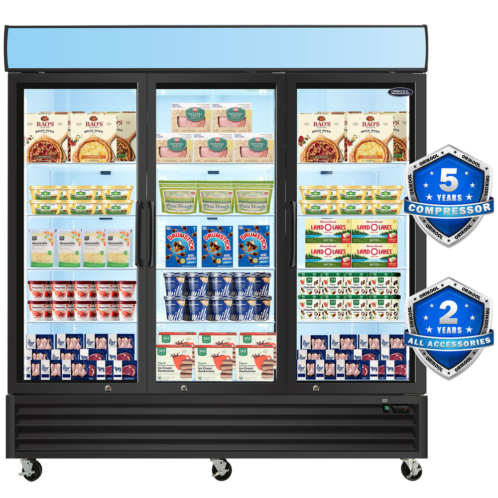 ChillMaster Glass Door Freezer Display