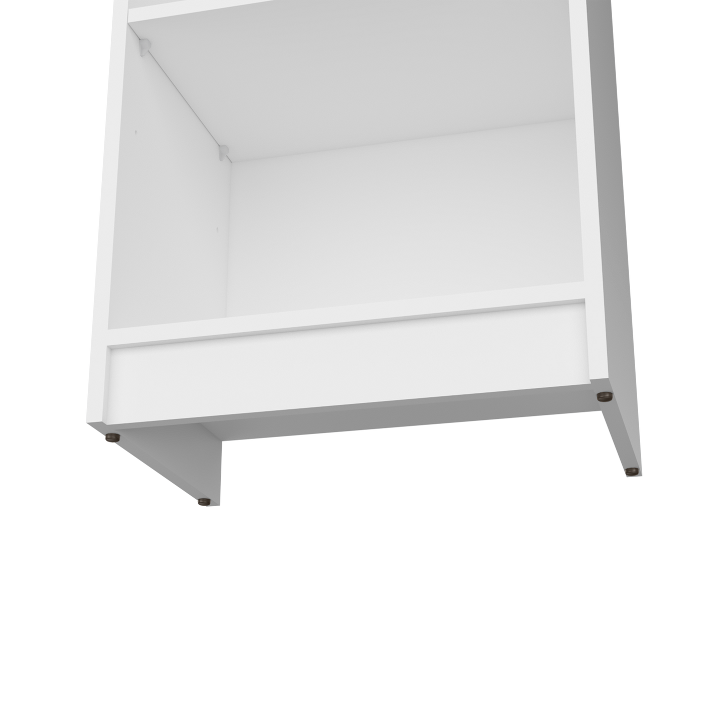 Vinton XS White Compact Bookshelf