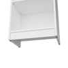 Vinton XS White Compact Bookshelf