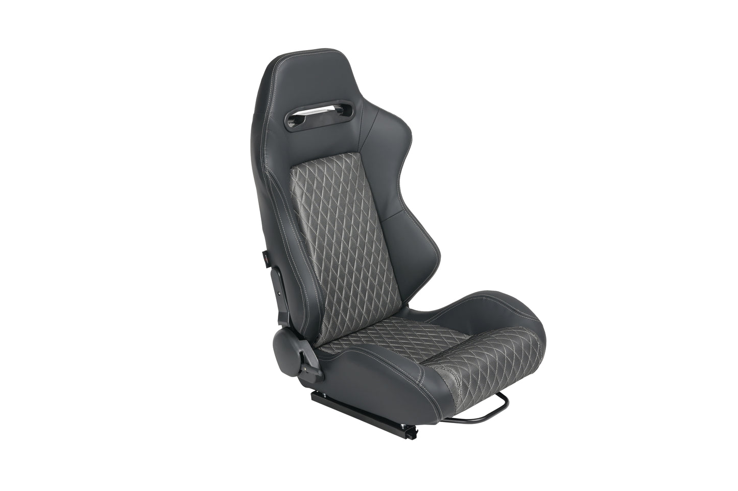 Luxury Racing Seats: Premium PVC & Suede Duo