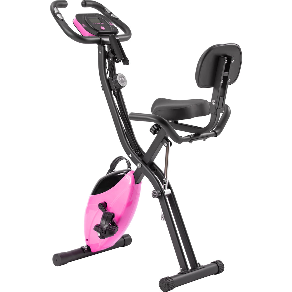 FitFold Bike: Versatile Upright & Recline Workout Station