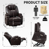 Cozy Lift Recliner with Vibration Massage and Heat for Seniors