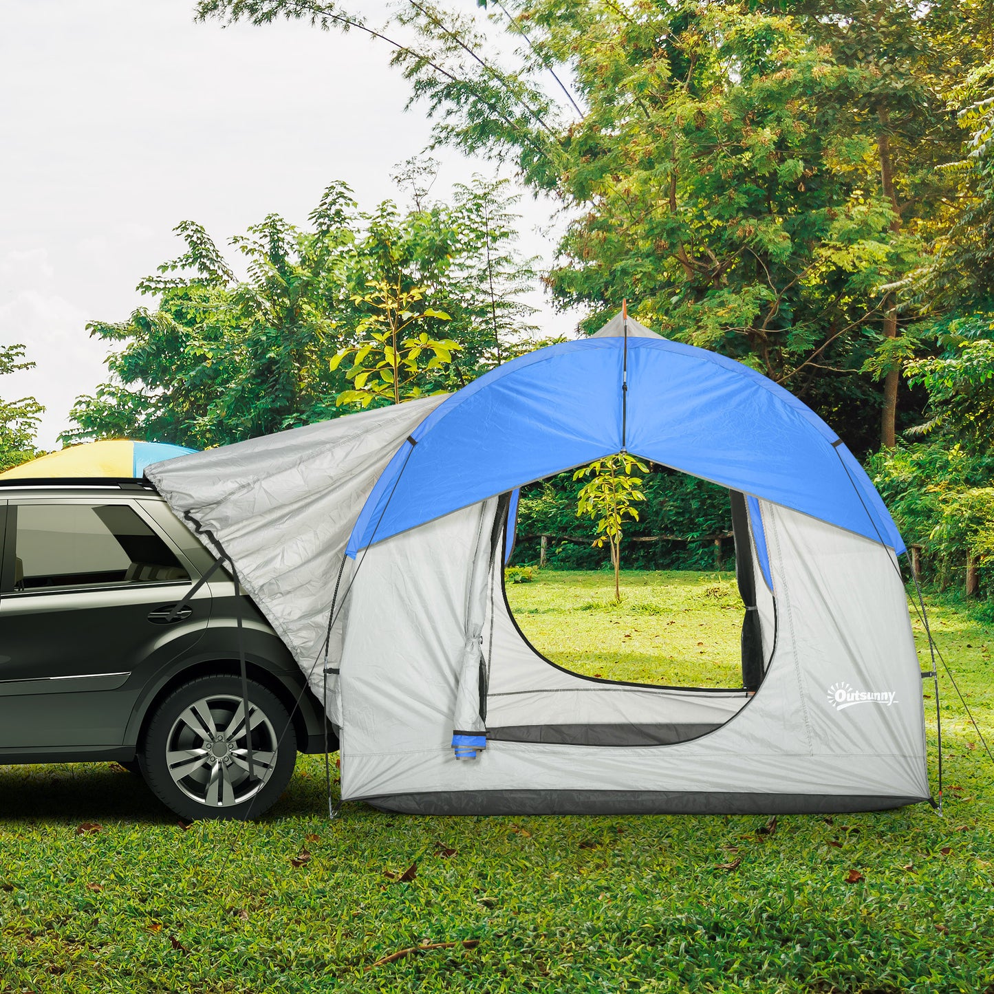 Outsunny Adventure Truck Tent - Spacious Waterproof Camping Shelter for Family Fun!