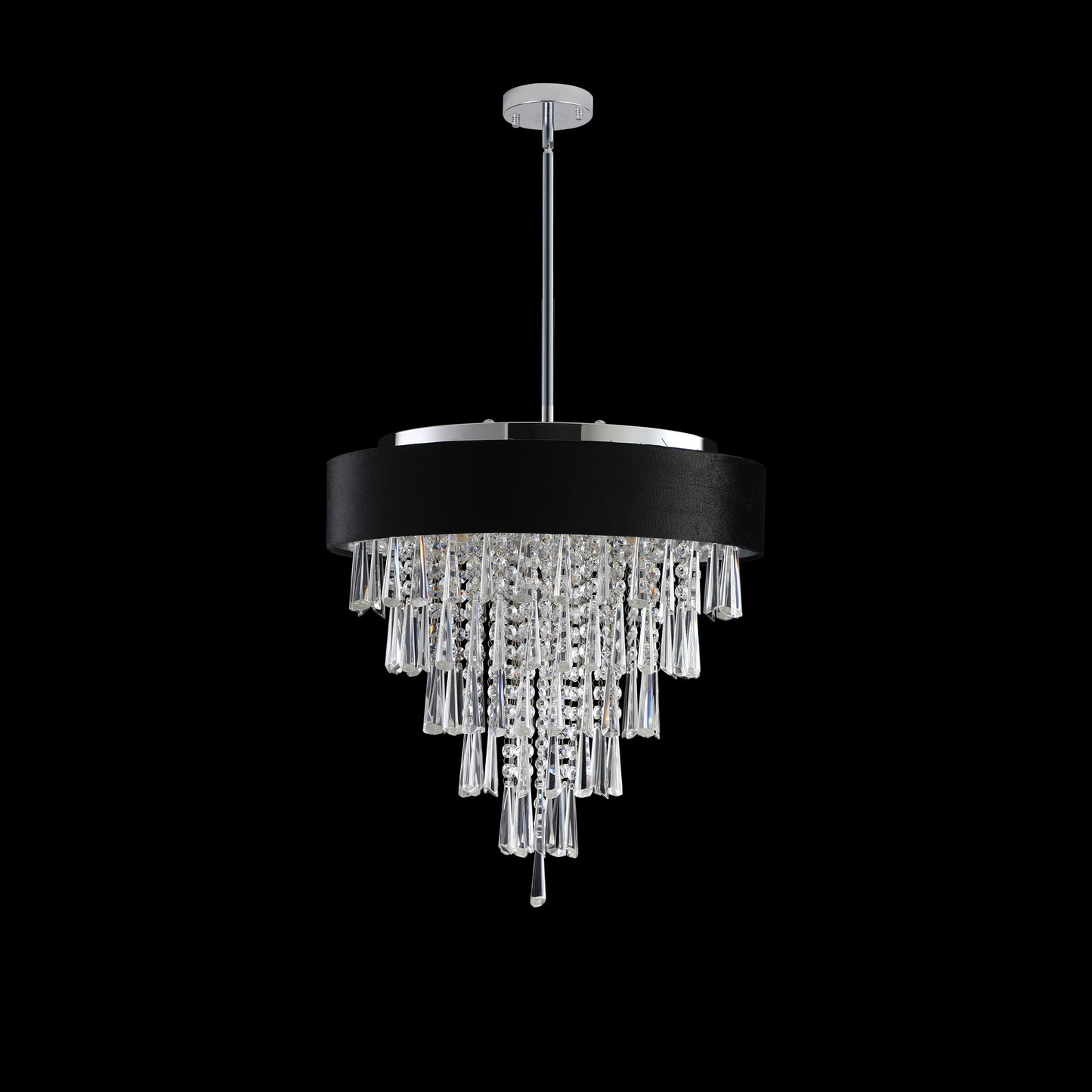 Elegant Crystal Round Chandelier for Luxurious Living Spaces