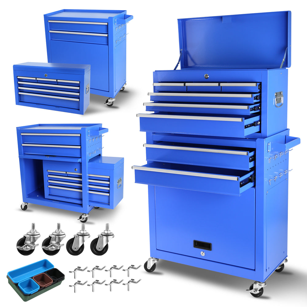 Wheeled Tool Chest & Cabinet – Lockable, Spacious & Convenient!