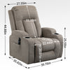 Comfort Plus Lift Recliner: Massage & Heat for Ultimate Relaxation