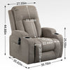 Comfort Plus Lift Recliner: Massage & Heat for Ultimate Relaxation