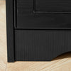 Sleek Black 5-Tier Dresser - Stylish Storage for Any Room