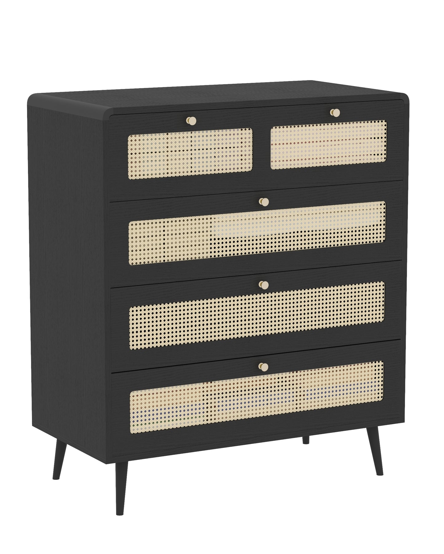 Rattan Charm Dresser - Stylish Storage for Any Room