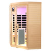 Cozy Corner Sauna with Low EMF & Heating Panel