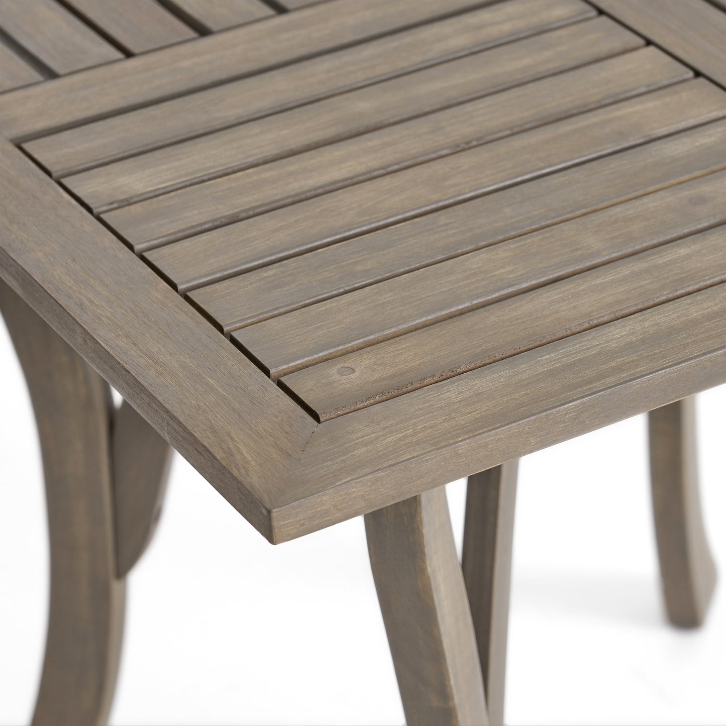 Chic Square Wood Table