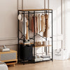 Stylish Portable Clothes Rack with Storage Bag