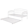 Fox Twin Daybed with Trundle - White Bliss