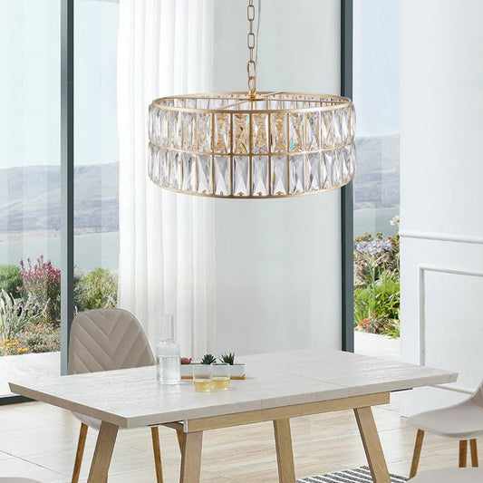 Glamour Glow Crystal Chandelier