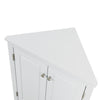 Triangle Storage Stand: Stylish & Adjustable Bathroom Cabinet