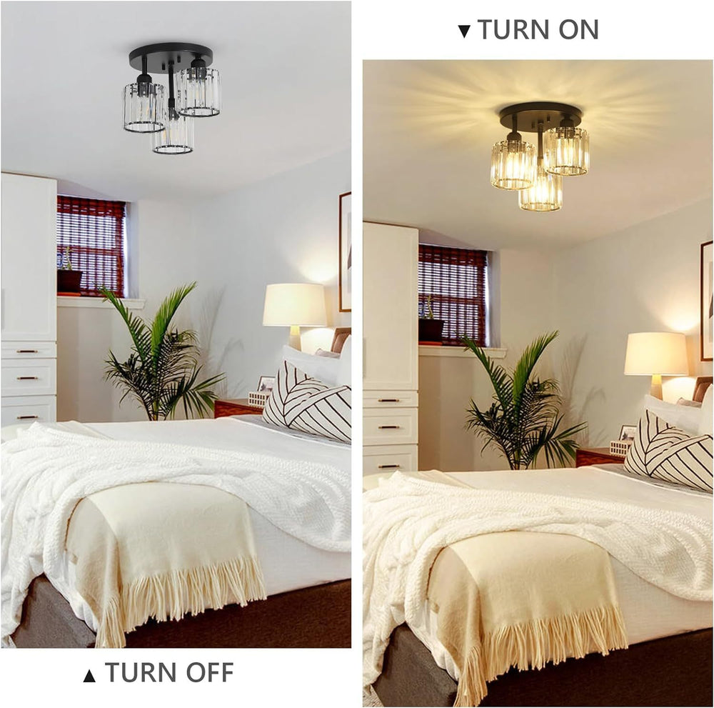 Sparkle Semi-Flush Ceiling Light