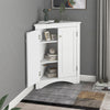 Triangle Storage Stand: Stylish & Adjustable Bathroom Cabinet