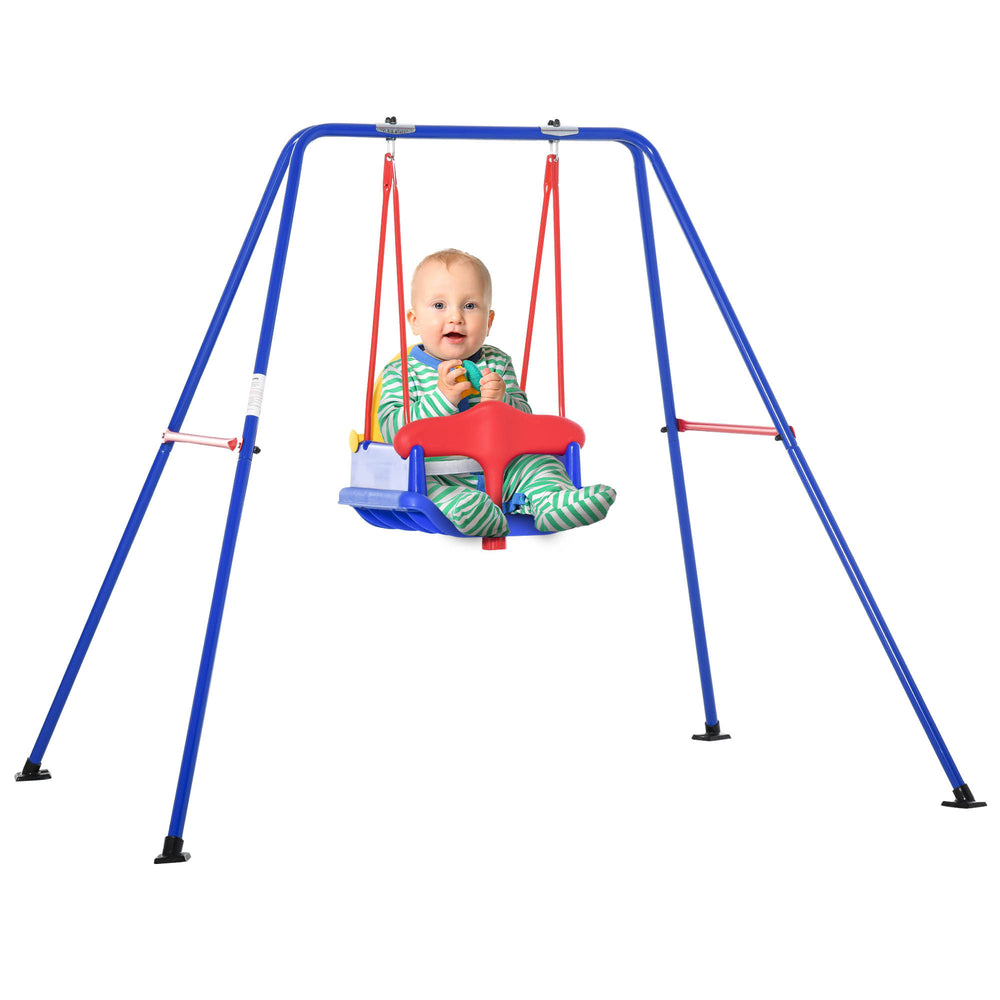 Cozy Swing Set for Little Ones