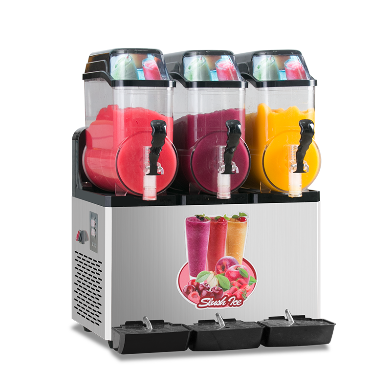 ChillPact Slushy Maker - Triple Tank Margaritas & Frozen Drinks for Any Venue