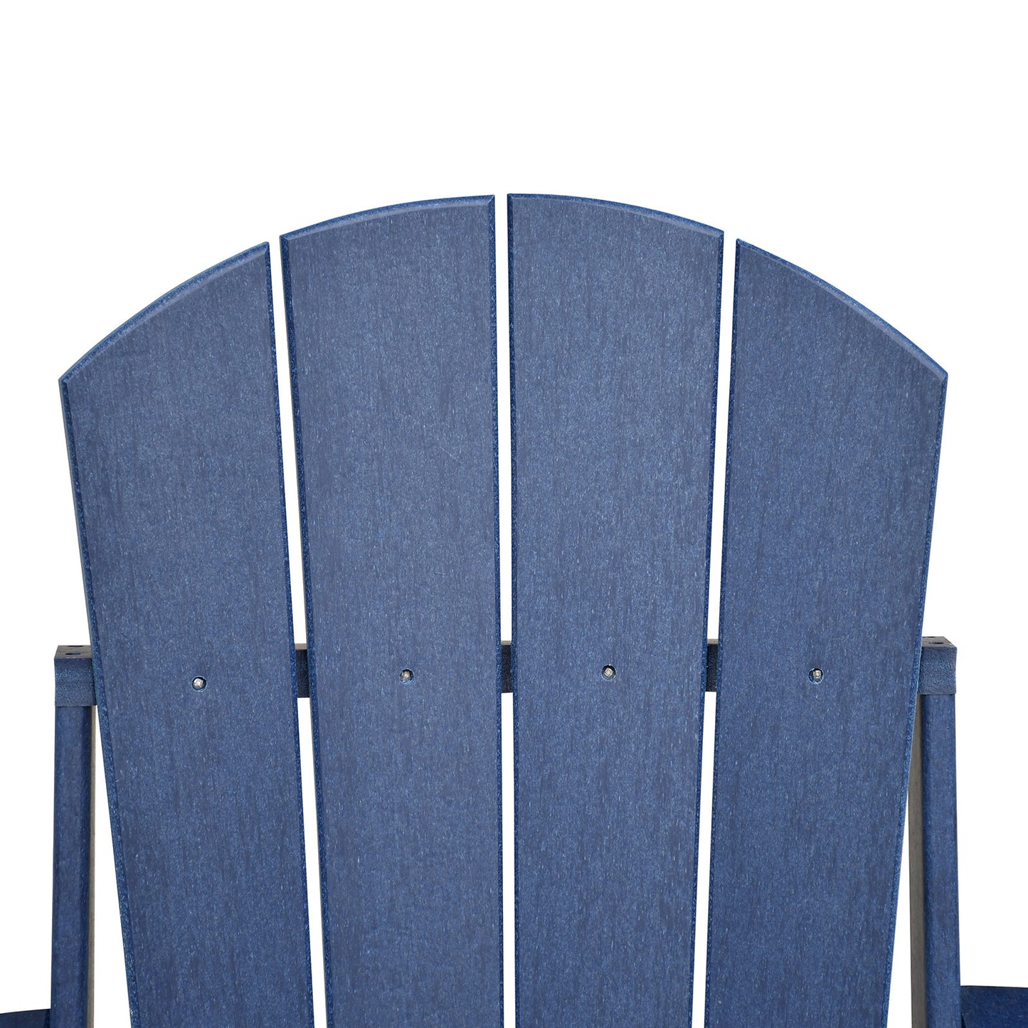 Navy Blue Folding Adirondack Chair - Perfect for Outdoor Relaxation!