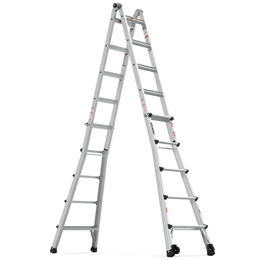 Versatile Wheels-Up Ladder