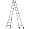 Versatile Wheels-Up Ladder