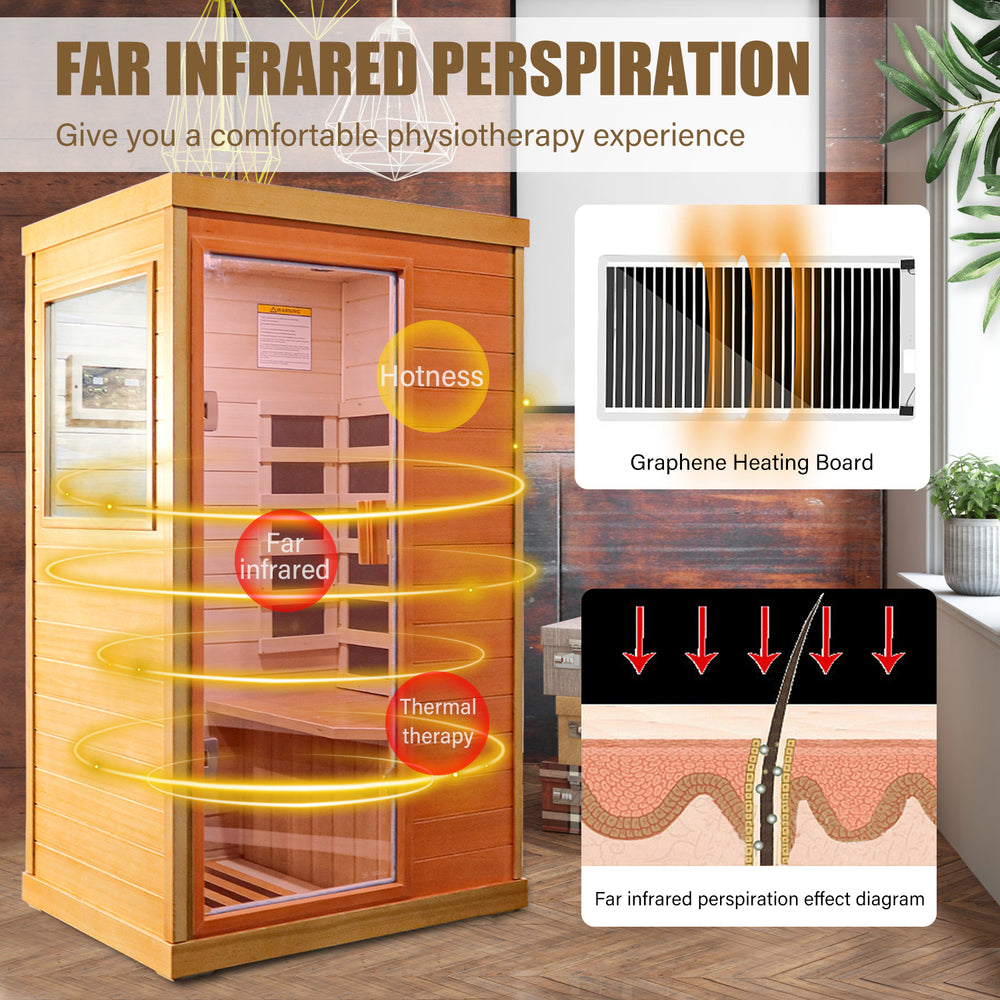 Cozy Infrared Sauna Retreat