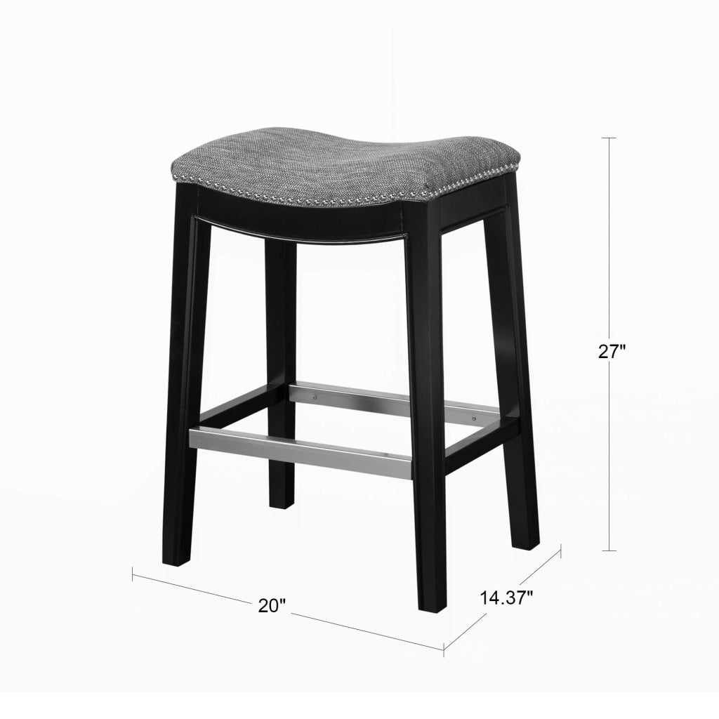 Saddle Style Counter Stool