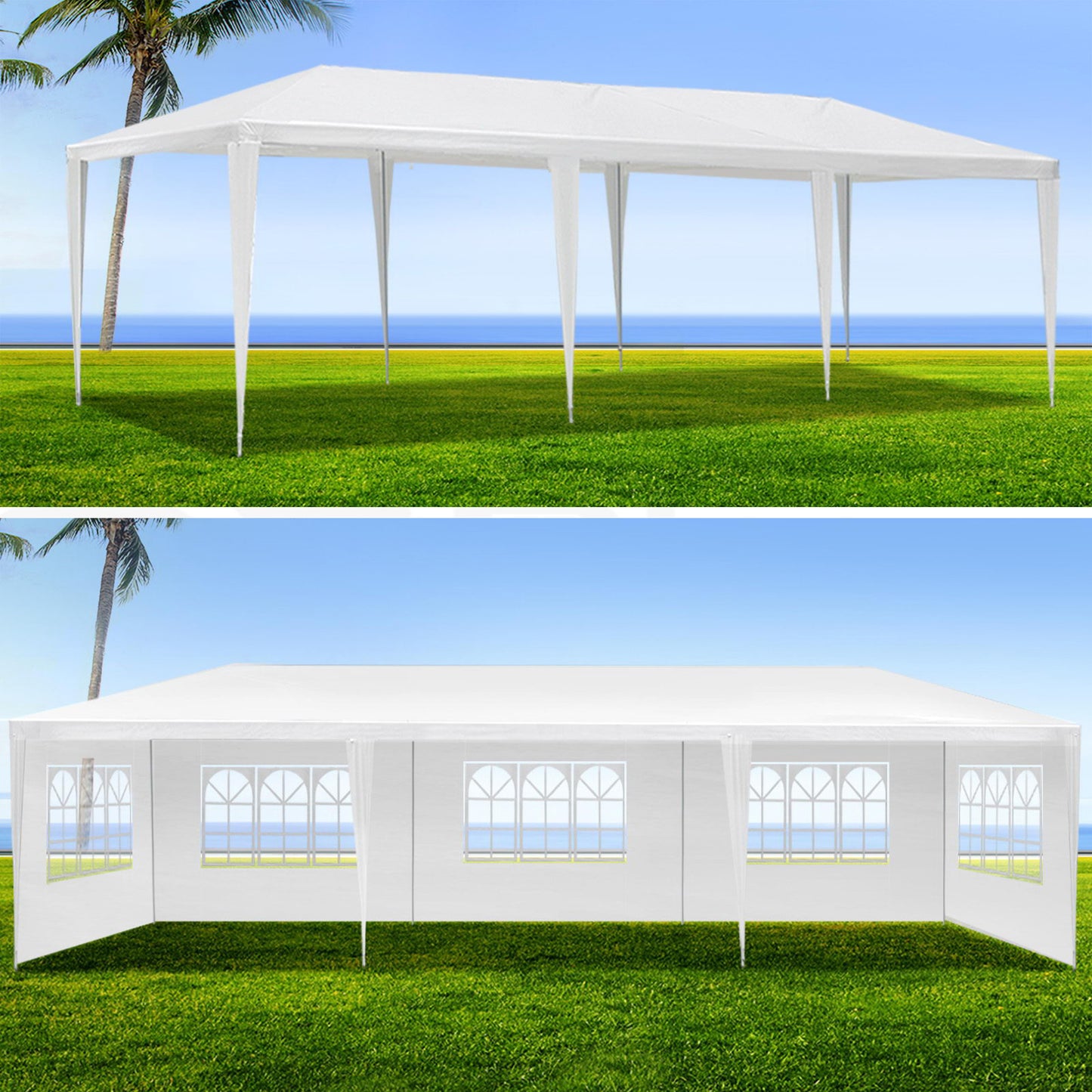 Dreamy Outdoor Wedding Canopy with Removable Sidewalls