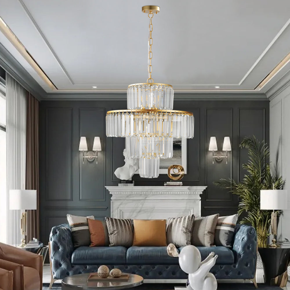 Elegant Crystal Pendant Chandelier for Any Room