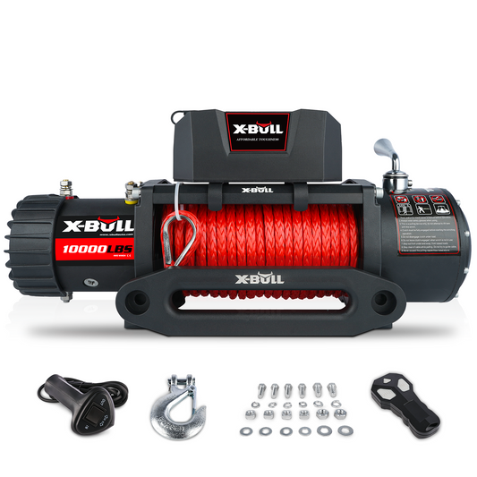 X-BULL Power Winch – Heavy-Duty Off-Road Towing with Synthetic Rope