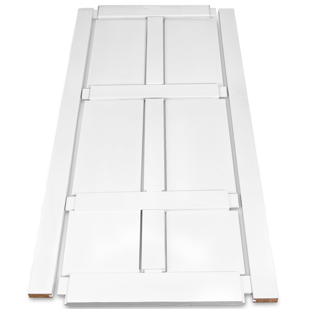 Modern Barn Door Slab - DIY Ready, Water-Resistant & Durable