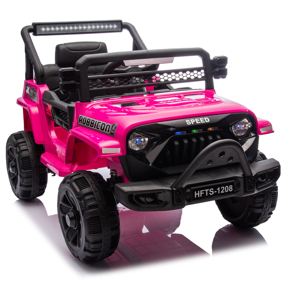 Kid’s Electric All-Terrain Ride-On Truck with Parental Control