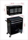 Ultimate Rolling Tool Chest with Drawers - Black
