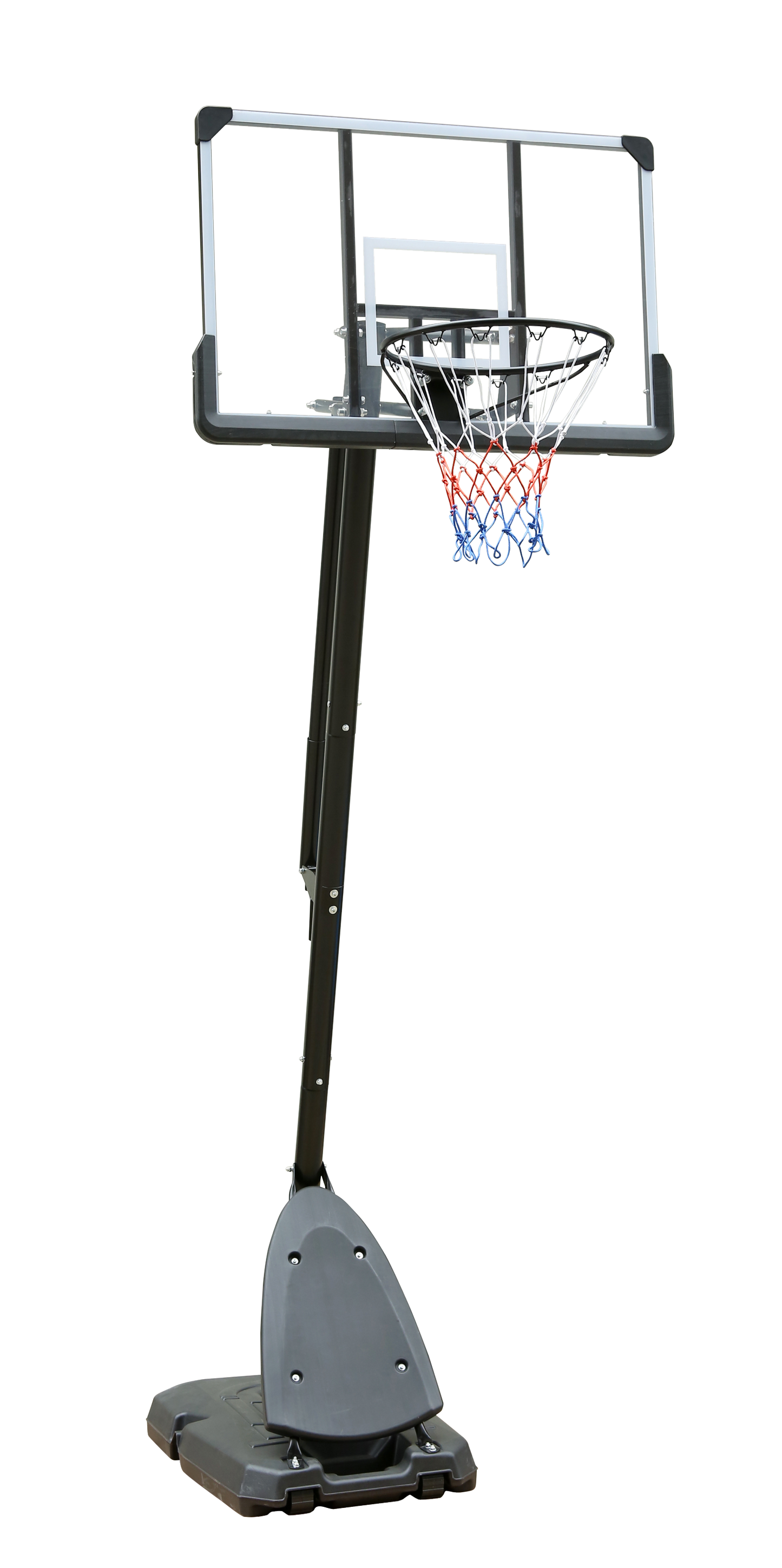 Ultimate Portable Basketball Hoop - Adjustable Height & Easy Roll!