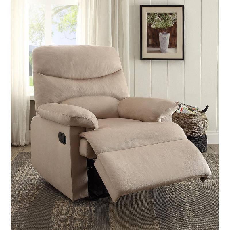 Cozy Motion Recliner in Beige Fabric