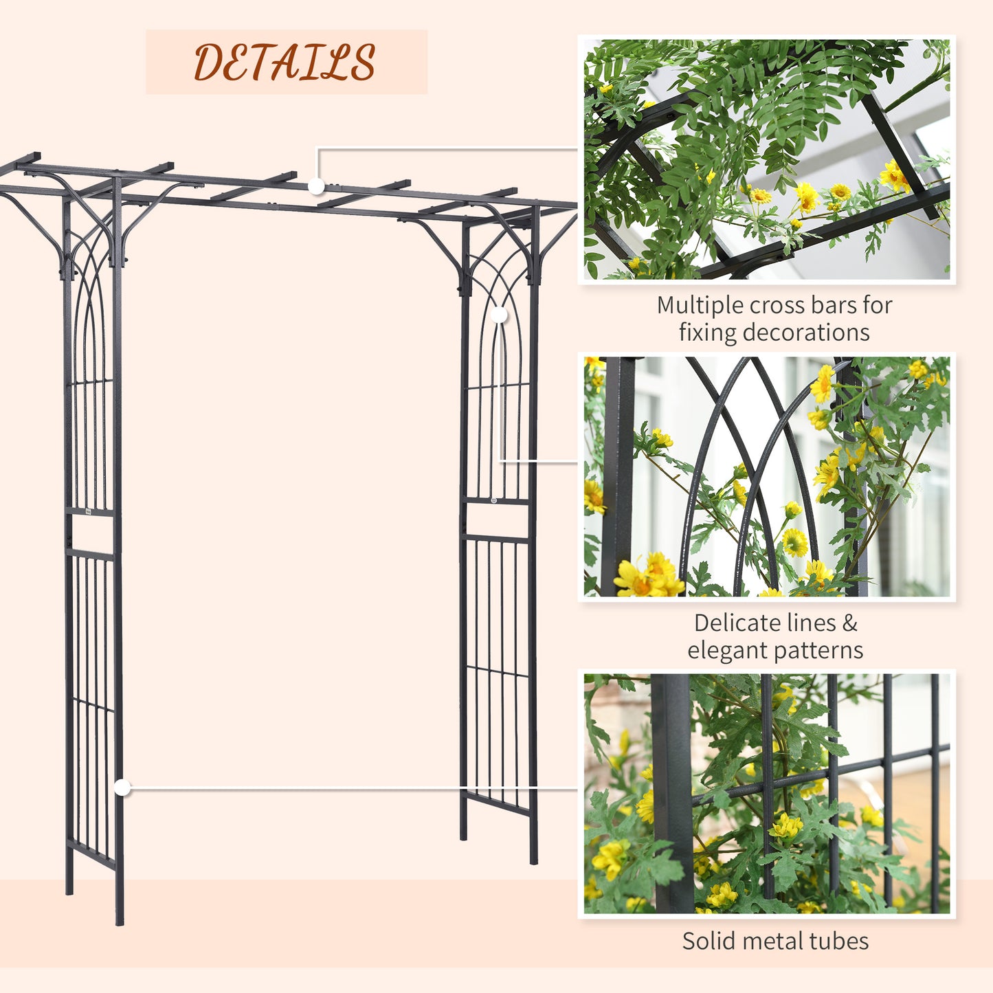 Elegant Garden Arch Trellis