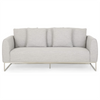 Chic & Cozy Gray 2-Seater Sofa