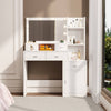 Chic Smart Mirror Dressing Table with Storage