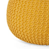 Sunny Knit Pouf