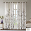 Chic Sheer Burnout Curtain Panel