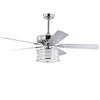 Dreamy LED Ceiling Fan with Remote – Rustic Charm Meets Modern Style!