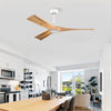 Sleek White Ceiling Fan with Remote - Perfect for Any Room!