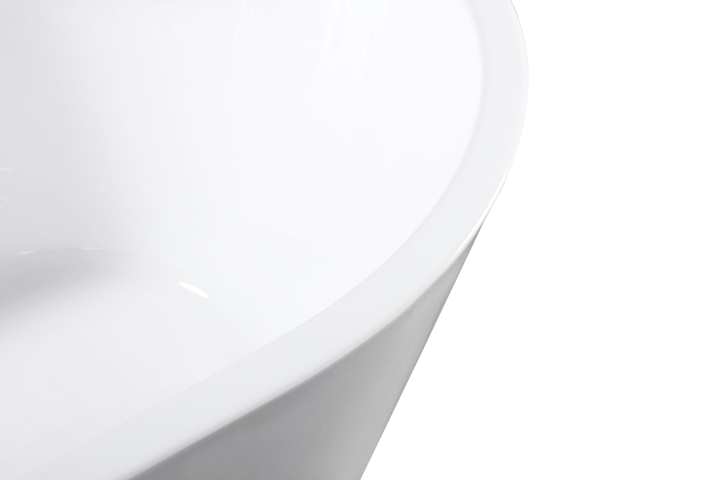 Serene Oval Acrylic Soaking Tub