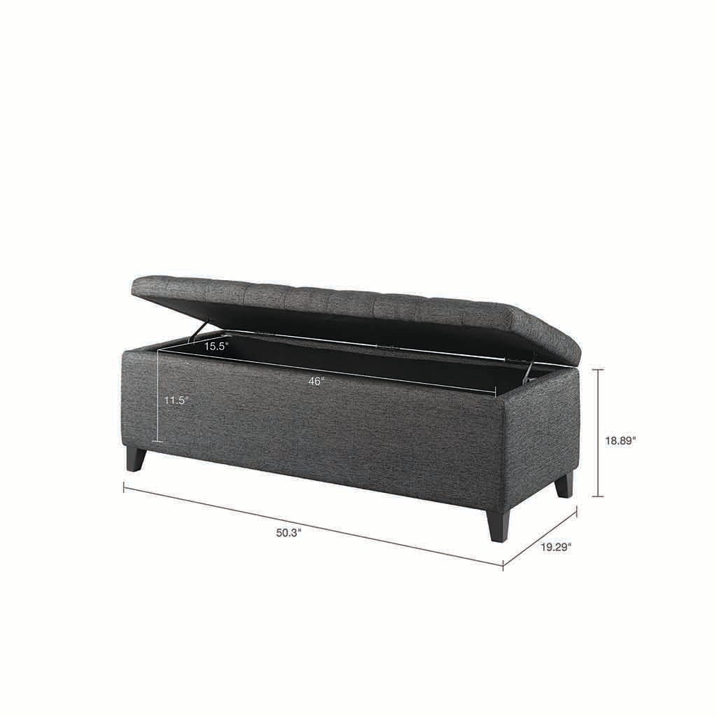 Chic Comfort Storage Bench