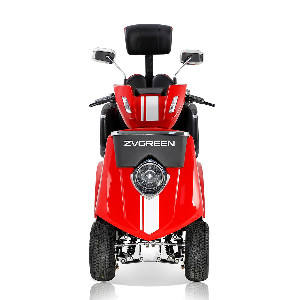 Quick Glide Red Scooter for Adults & Seniors